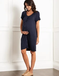 Hot Seraphine Gemma | Popper-Fastening Maternity & Nursing Nightie