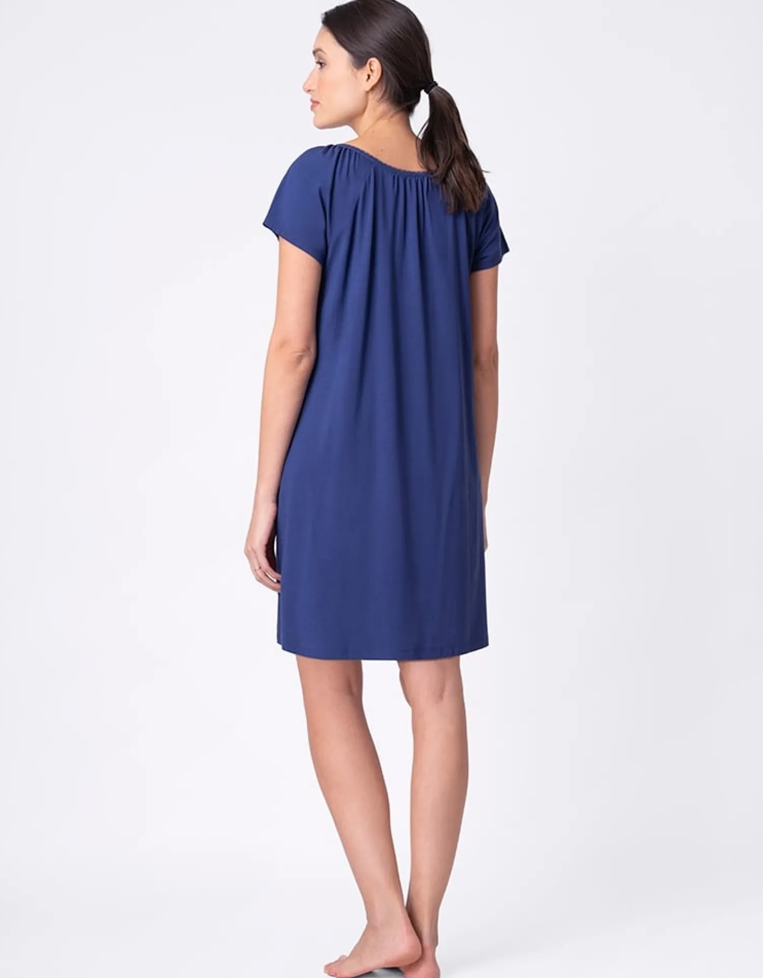 Fashion Seraphine Gemma | Popper-Fastening Maternity & Nursing Nightie
