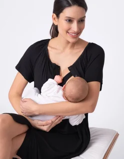 Shop Seraphine Gemma | Twin Pack Button-Down Maternity & Nursing Nighties