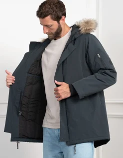 Clearance Seraphine Jack | Men's Parka with Baby Pouch