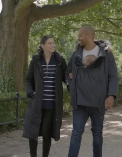 Clearance Seraphine Jack | Men's Parka with Baby Pouch