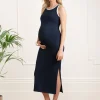 Hot Seraphine Janna | Jersey Bodycon Maternity-To-Nursing Dress With Built-In Bra