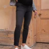 Shop Seraphine Kai | Organic Cotton Black Skinny Maternity Jeans