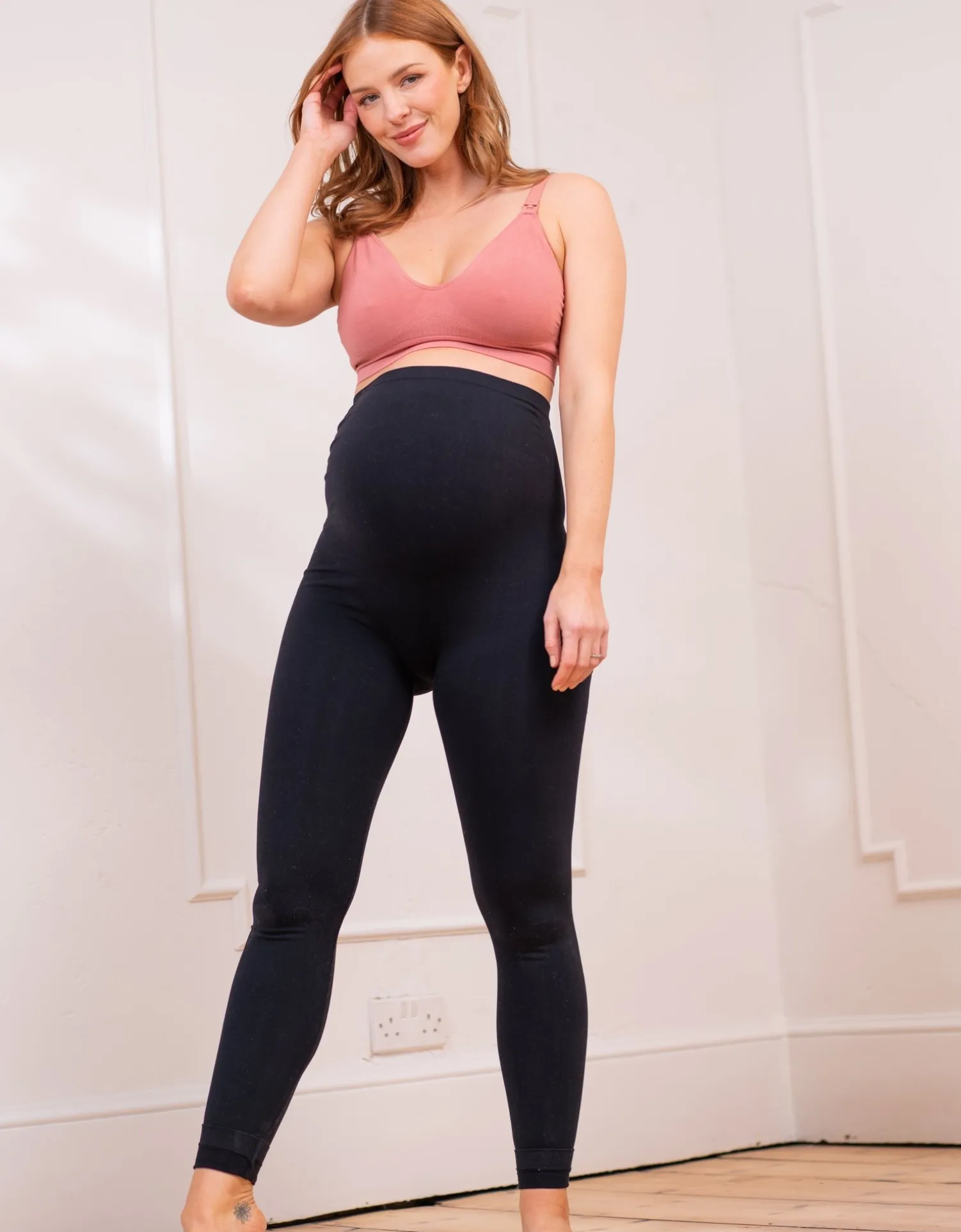 New Seraphine Kailey | Ultimate Seamless Over Bump Maternity Leggings
