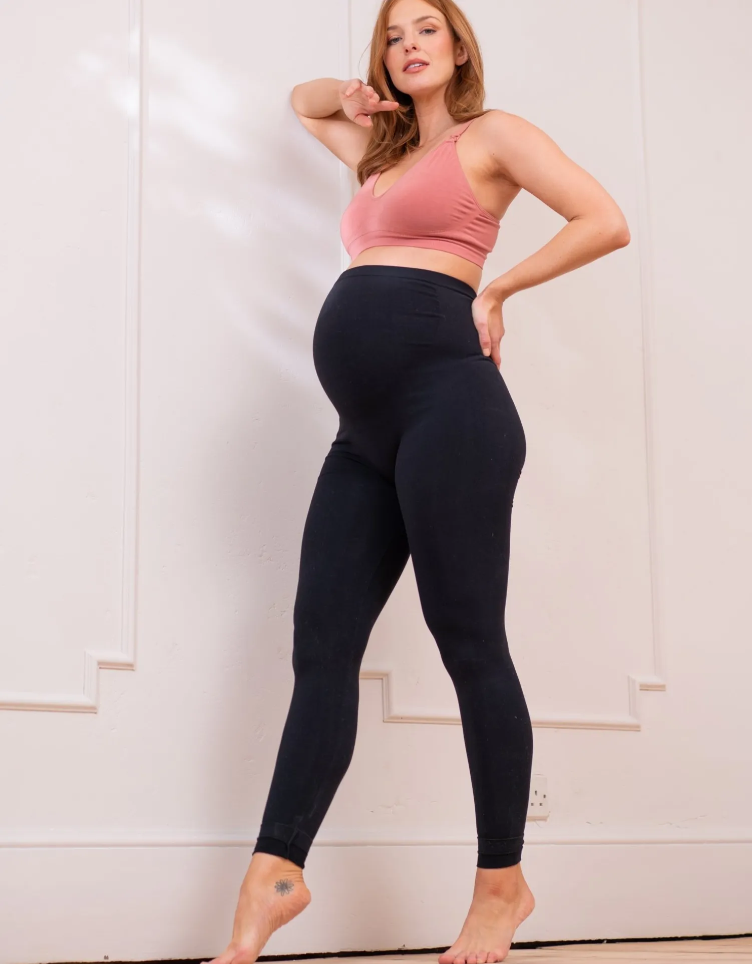 New Seraphine Kailey | Ultimate Seamless Over Bump Maternity Leggings
