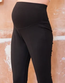 New Seraphine Kaley | Cigarette Style Black Maternity Pants