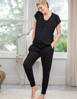 Hot Seraphine Karen | 2-Piece Short Sleeve Maternity & Nursing Loungewear