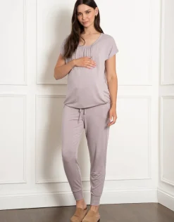 Best Seraphine Karen | 2-Piece Short Sleeve Maternity & Nursing Loungewear