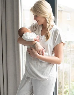 Shop Seraphine Karen | 2-Piece Short Sleeve Maternity & Nursing Loungewear