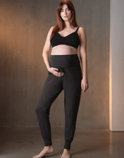 Best Sale Seraphine Kieran | Twin Pack Maternity Lounge Pants u2013 Grey & Black