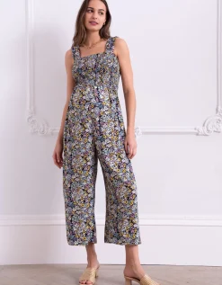 Best Sale Seraphine Kingsley | Shirred Bodice Maternity-To-Nursing Jumpsuit