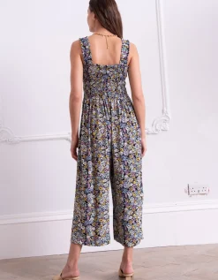Best Sale Seraphine Kingsley | Shirred Bodice Maternity-To-Nursing Jumpsuit