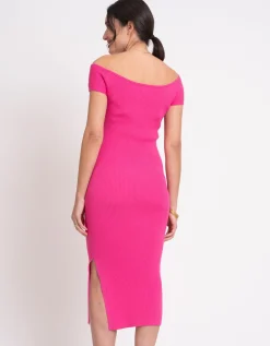 Cheap Seraphine Kora | Off-The-Shoulder Knitted Maternity Dress