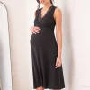 Online Seraphine Kylee | Lace Trim Crossover Maternity-To-Nursing Nightie