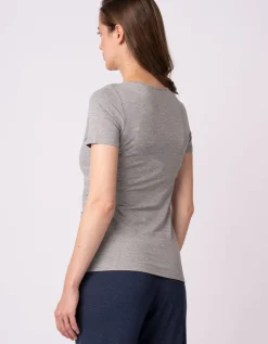 Cheap Seraphine Laina | Twin Pack Maternity & Nursing T-Shirts u2013 Navy & Grey