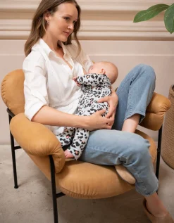 Fashion Seraphine Larissa | White Cotton Maternity & Nursing Shirt