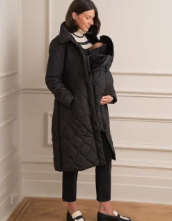 Shop Seraphine Laurie | Quilted 3 in 1 Maternity & Babywearing Coat