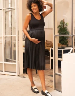 Best Seraphine Lynette | Maternity & Nursing Dress & Cardigan Set