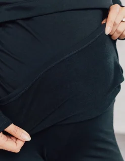 Online Seraphine Lyra | Black Thermal Maternity Leggings