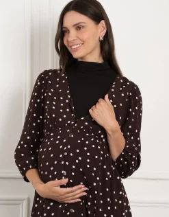 Discount Seraphine Margie | Maternity & Nursing Button-Through Dress
