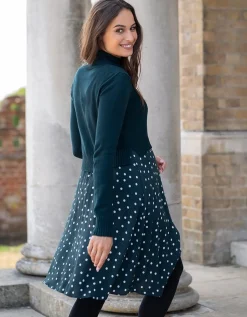 Sale Seraphine Maura | Green Polka Dot 2 in 1 Maternity & Nursing Dress