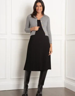 Sale Seraphine Maureen | Knit Maternity & Nursing Cardigan with Pleat Skirt