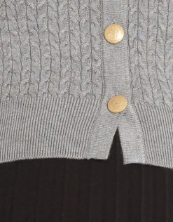 Sale Seraphine Maureen | Knit Maternity & Nursing Cardigan with Pleat Skirt