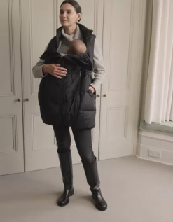 New Seraphine Melia | Black 3 in 1 Maternity & Babywearing Vest