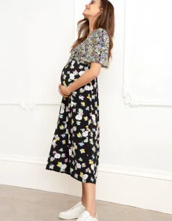 Sale Seraphine Mercie | Tie Front Maternity-To-Nursing Dress