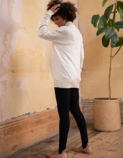 Best Sale Seraphine Merle | Layered Cotton Blend Maternity & Nursing Sweater