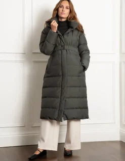 Best Seraphine Monika | Belted Maternity & Babywearing Puffer Coat