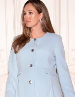 New Seraphine Natasha | Cashmere Blend Maternity Coat