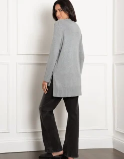 Online Seraphine Naxos | Crew Neck Maternity & Nursing Knit Sweater