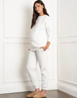 Cheap Seraphine Nuala | Oversized Maternity Jumper with Nursing Poppers