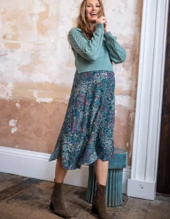 Shop Seraphine Odessa | Paisley Sage 2 in 1 Maternity & Nursing Dress