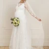 Clearance Seraphine Ofelia | Long Sleeve Lace Maternity Wedding Dress