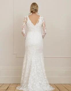 Clearance Seraphine Ofelia | Long Sleeve Lace Maternity Wedding Dress