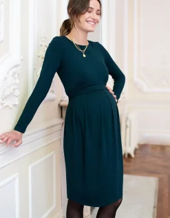 Clearance Seraphine Peachey | Maternity & Nursing Long Sleeve Dress