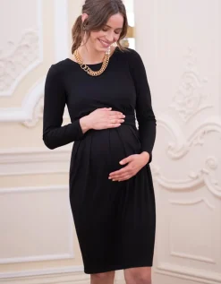 Cheap Seraphine Peachey | Stretch Jersey Maternity & Nursing Dress