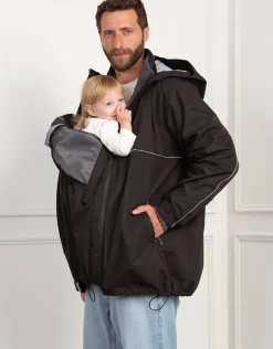 Cheap Seraphine Pedro | 6 in 1 Menu2019s Waterproof Coat with Baby Pouch