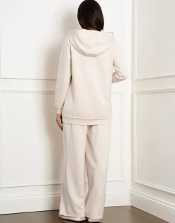 New Seraphine Perdita | Modal Blend Cream Maternity & Nursing Hoodie