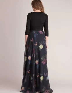Outlet Seraphine Petunia | Floral Wrap Maternity & Nursing Maxi Dress