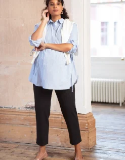 New Seraphine Pietra | Curve Black Maternity Pants