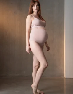 Fashion Seraphine Quinlan | Twin Pack Bamboo Over Bump Maternity Briefs