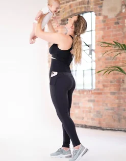 Shop Seraphine Ramona | Post Maternity Opaque Shaping Active Leggings
