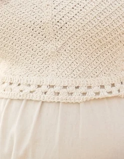 Cheap Seraphine Reign | Midi-Length Maternity-To-Nursing Dress With Crochet-Look Top
