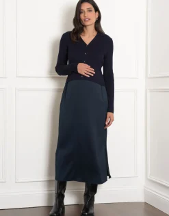 Best Seraphine Roma | Maternity-to-Nursing Slip Dress with Cardigan