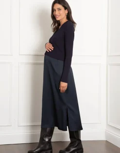 Best Seraphine Roma | Maternity-to-Nursing Slip Dress with Cardigan