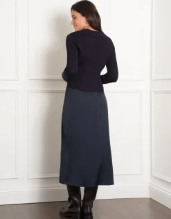 Best Seraphine Roma | Maternity-to-Nursing Slip Dress with Cardigan