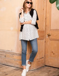 New Seraphine Russell | Organic Slim Boyfriend Maternity Jeans